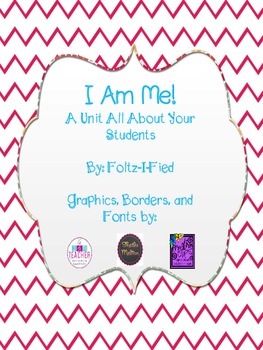 Preview of I Am Me - Week Long "All About Me" Theme Pack