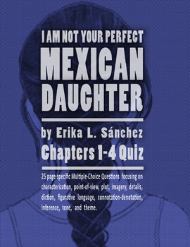 I Am Not Your Perfect Mexican Daughter Worksheets Teaching Resources Tpt