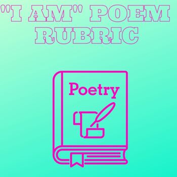 Preview of "I Am" Poem Rubric