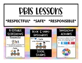 PBIS and SEL Lessons: Safe, Respectful, Responsible Editab