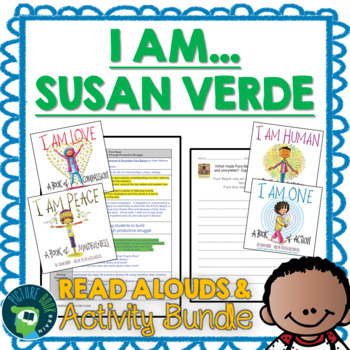 Preview of I Am...Susan Verde Social Emotional Learning Lesson Plan and Activities Bundle
