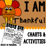I Am Thankful Activities for Preschool, Pre-K, and Kindergarten