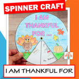 I Am Thankful For Craft - Color Spinner