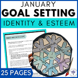 I Am Unique an Identity Goal Setting Student Worksheets an