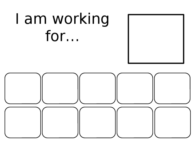 I Am Working For... behavior chart (editable) by The SpEd Head TpT