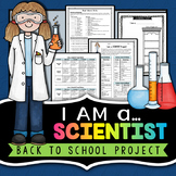 What is a Scientist? Back to School Science Activity