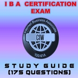 I B A  CERTIFICATION EXAM  (175 STUDY QUESTIONS)