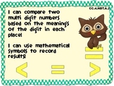 I CAN: 4th grade Mathematics Common Core OWL themed
