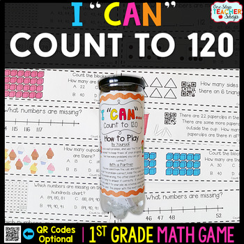 Preview of 1st Grade Math Game | Counting to 120