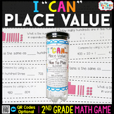 2nd Grade Math Game | Place Value | Comparing Numbers, Exp