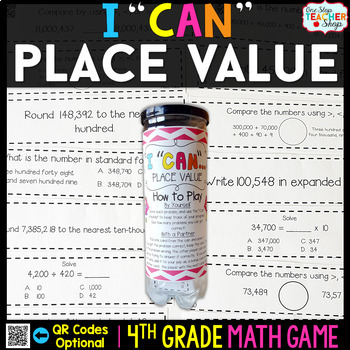 Preview of 4th Grade Math Game | Place Value