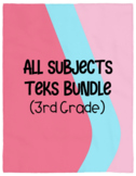I CAN Posters Bundle (3rd Grade TEKS, Daily Objectives)