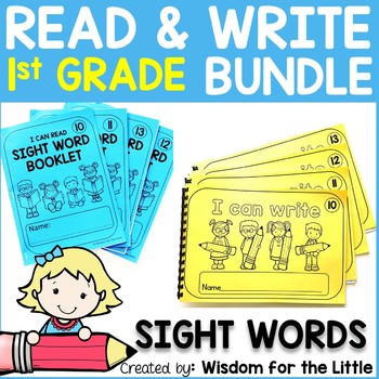 Preview of I CAN READ AND WRITE BUNDLE - 1ST GRADE