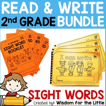 Preview of I CAN READ AND WRITE BUNDLE - 2ND GRADE