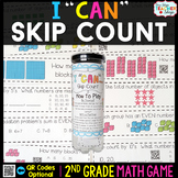 2nd Grade Math Game | Skip Counting, Odd & Even Numbers, & Arrays