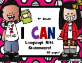 I CAN Statements 1st Grade