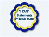 "I CAN" Statements - Math 2nd Grade