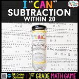 1st Grade Math Game | Subtraction within 20