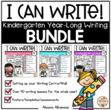 I CAN WRITE! BUNDLE (Kindergarten Writing Lessons for the 