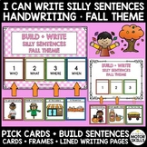 I CAN WRITE SILLY SENTENCES - Build and Write Sentences- F