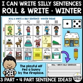 I CAN WRITE SILLY SENTENCES - Roll and Write Sentences - W