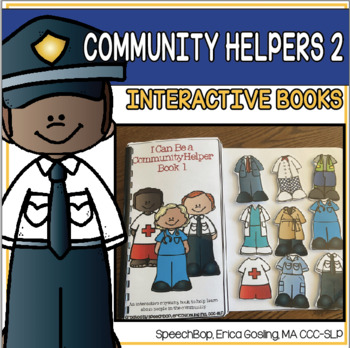 Preview of I Can Be A Community Helper! - Community Helper Book #2