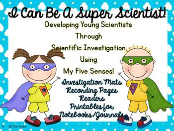 Preview of I Can Be A Scientist My Five Senses Unit