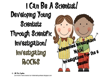 Preview of I Can Be A Scientist Rock Investigations!