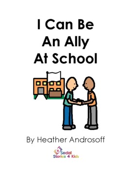 Preview of I Can Be An Ally At School - Colour