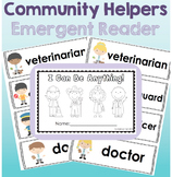 Community Helpers - Emergent Reader + Vocabulary Cards