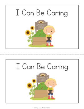Preview of I Can Be Caring Reader