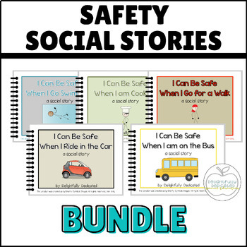 Preview of Safety Social Story BUNDLE for Special Education, Social Narrative