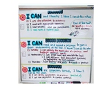 I Can Board- Learning Targets & Success Criteria
