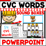 I Can Build CVC Words! POWERPOINT (Elkonin Sound Boxes Activity)