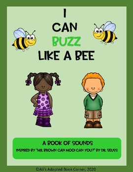 Preview of I Can Buzz like a Bee: An Adapted Book on Sounds.