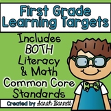 Common Core Focus Wall Bundle - Learning Targets