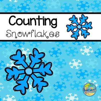 Preview of I Can Count 10 Snowflakes