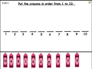 Preview of I Can Count to 100! Activeboard Board Math Center