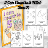 I Can Count to 5 Mini-Book