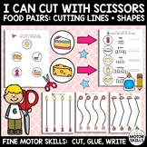 I Can Cut with Scissors - Cutting Lines & Shapes, Glue, Wr