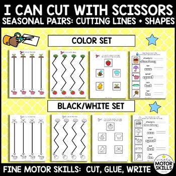 Colorations® Cutting Skills Activity Set, Pack of 12 Scissors