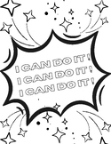 I Can Do It Coloring Pages and Song