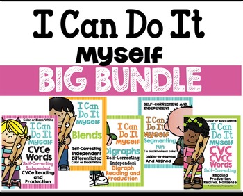I Can Do It Myself-The Big Bundle of Self-Correcting Activities