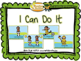 I Can Do It – a mini book, features verbs/action words, rhyming
