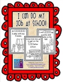 "I Can Do My Job at School" Vocabulary Book