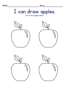 I Can Draw Apples by High Street Scholar Boutique | TPT