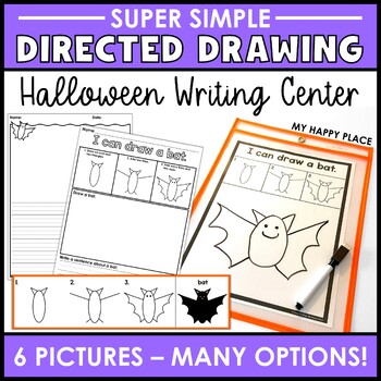 Preview of Halloween Directed Drawing & Writing Center