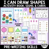 I Can Draw Shapes - Workbook, Signs, Cards