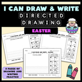 I Can Draw & Write - Easter Edition | Directed Drawing & W