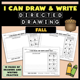 I Can Draw & Write - Fall & Thanksgiving Edition Directed 